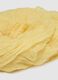 Sciarpa leggera gialla regular fit_1