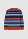 Boys' Pure Cotton Multicolour Regular Fit Jumper_4