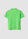 Boys' Green Stretch Cotton Polo Regular Fit_4