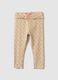 Girls&rsquo; floral slim-fit stretch cotton leggings_0