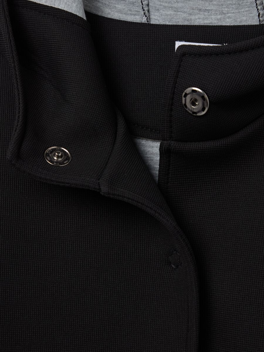 Long jacket with buttons and hood_5