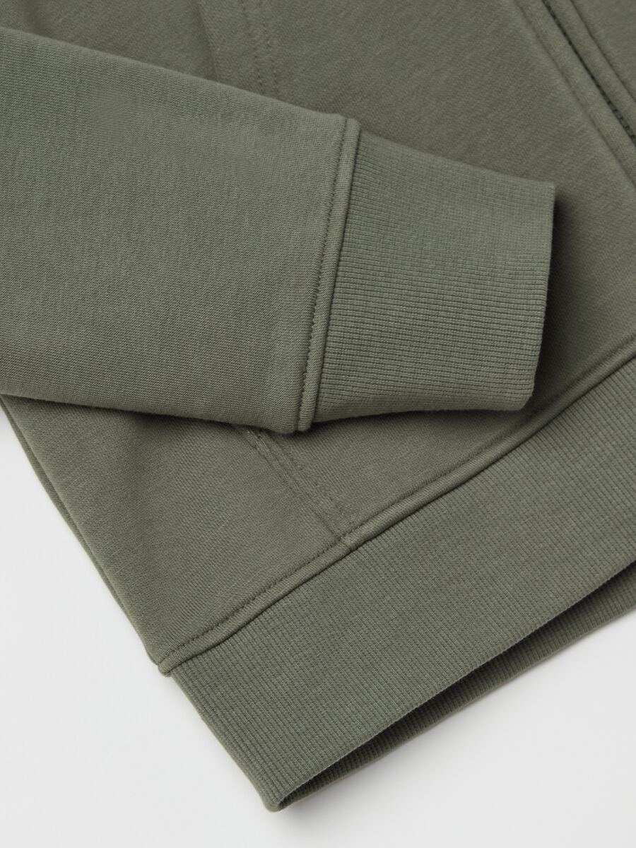 Essential full-zip sweatshirt with hood_5