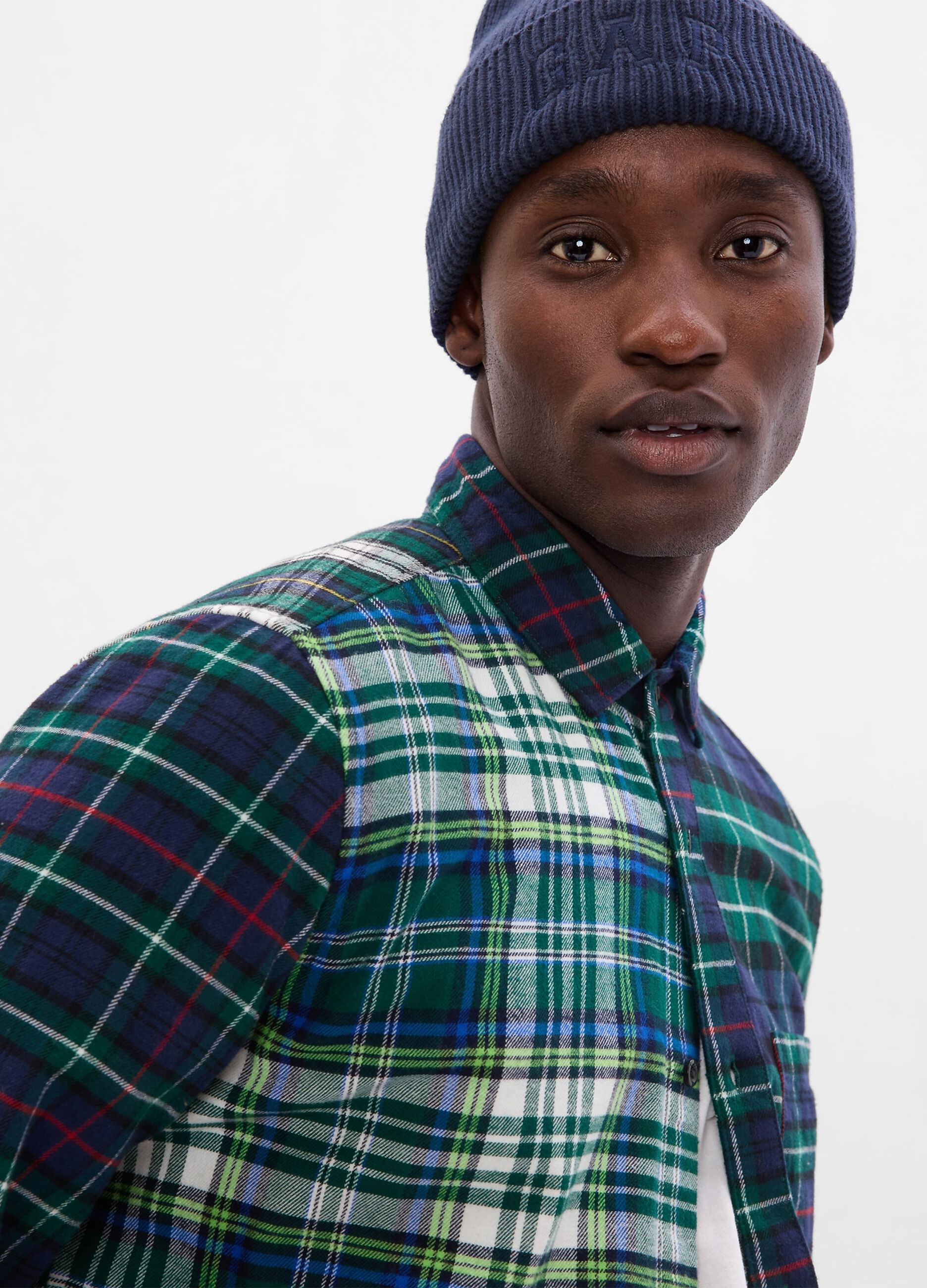 Camicia in flanella plaid