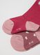 Multicoloured stretchy newborn socks tripack in cotton blend_2
