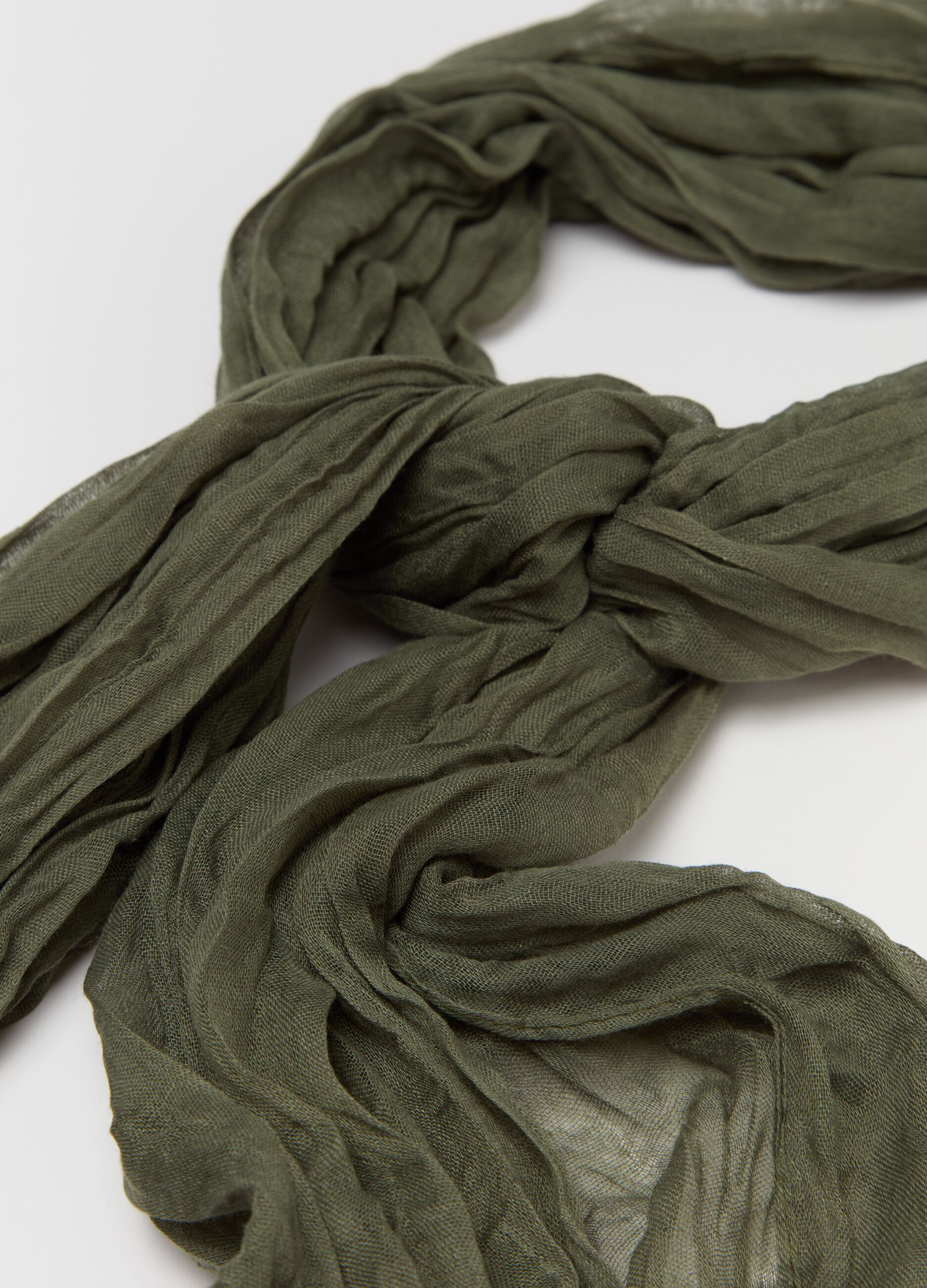 Pashmina effetto crinkle