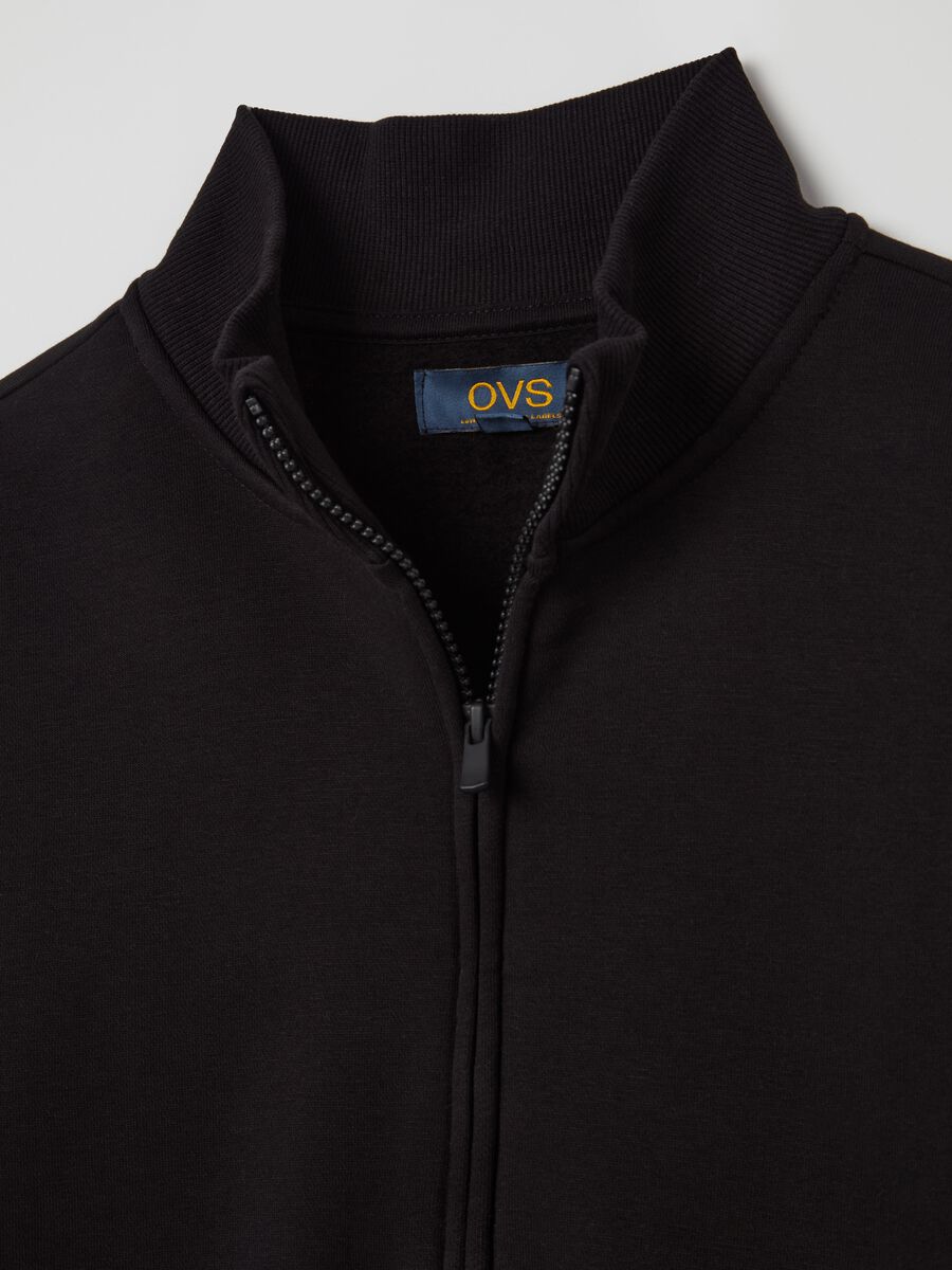 Full-zip Essential a collo alto_5