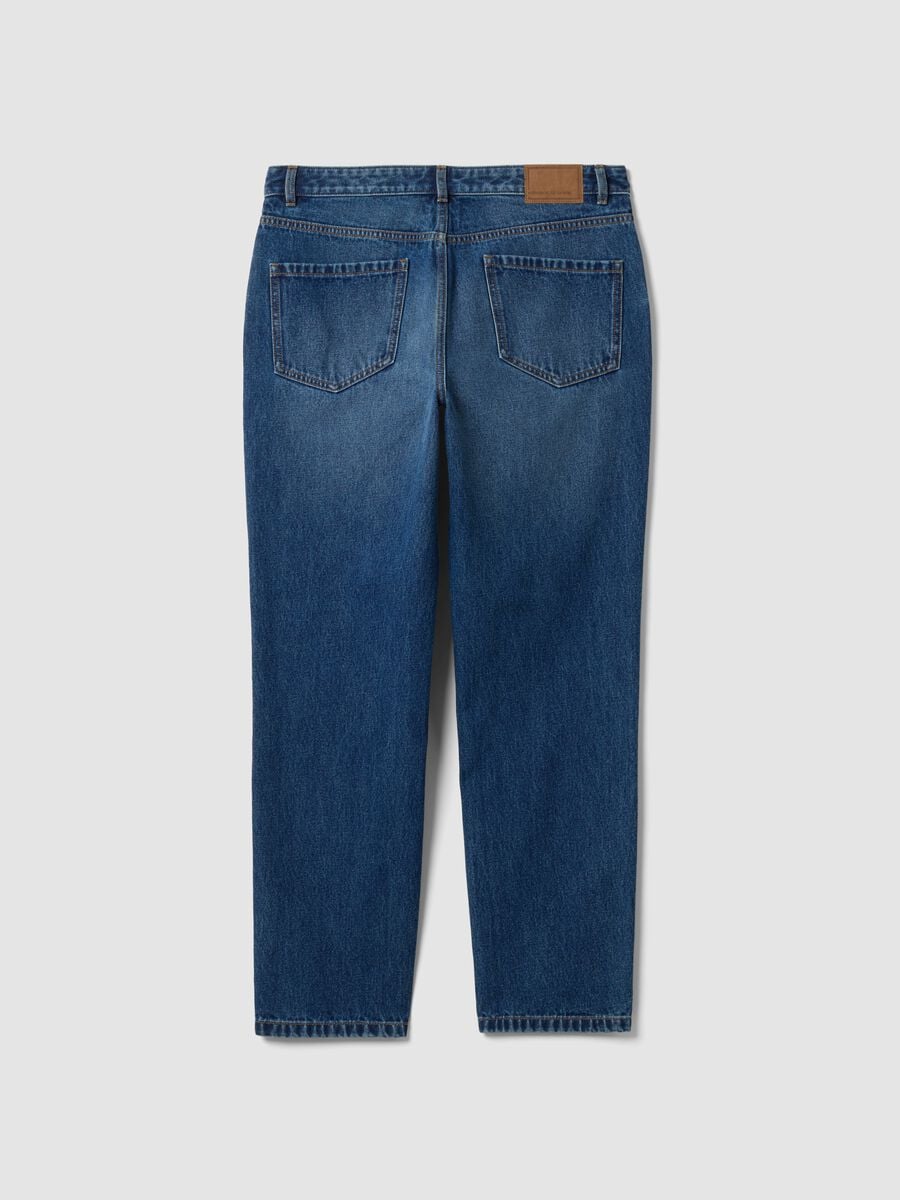 Pure cotton denim jeans, regular tapered fit_5