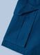 Shorts cargo ALTAVIA SAILING blu in puro cotone con vita elasticizzata_5