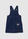 Regular fit children's denim dungarees_1