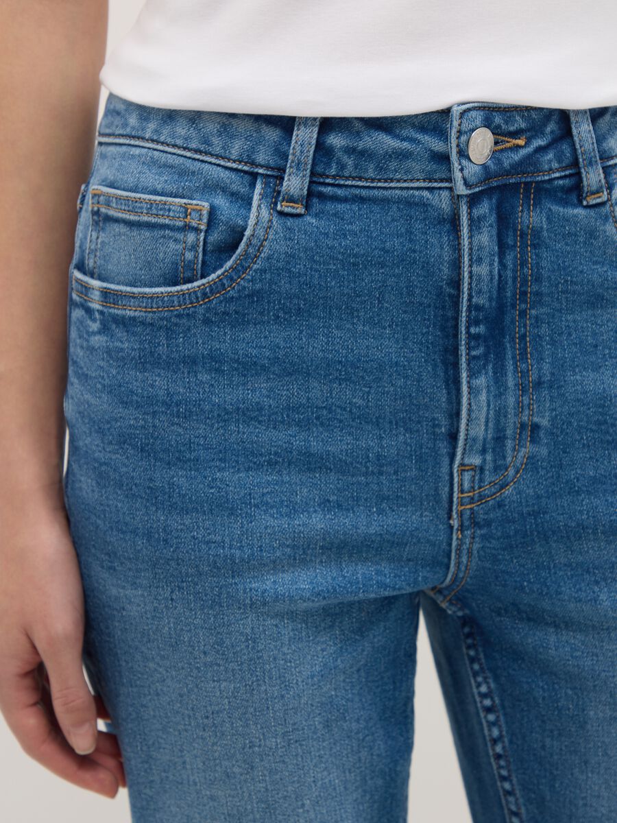 Slim fit stretch cotton blue jeans_3