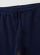 Blue cotton blend baby set with regular fit_2