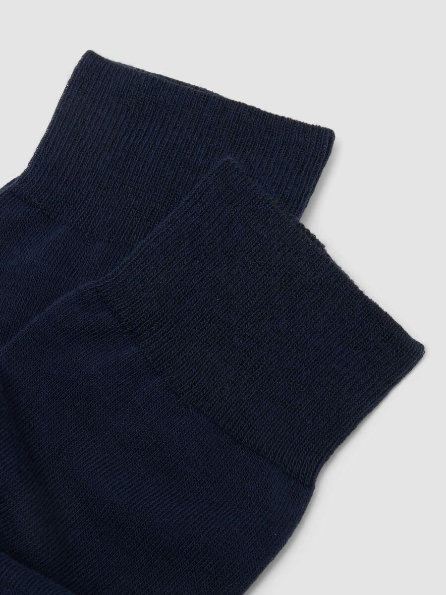 2-pack of multicolour mid-calf socks in stretch cotton_2