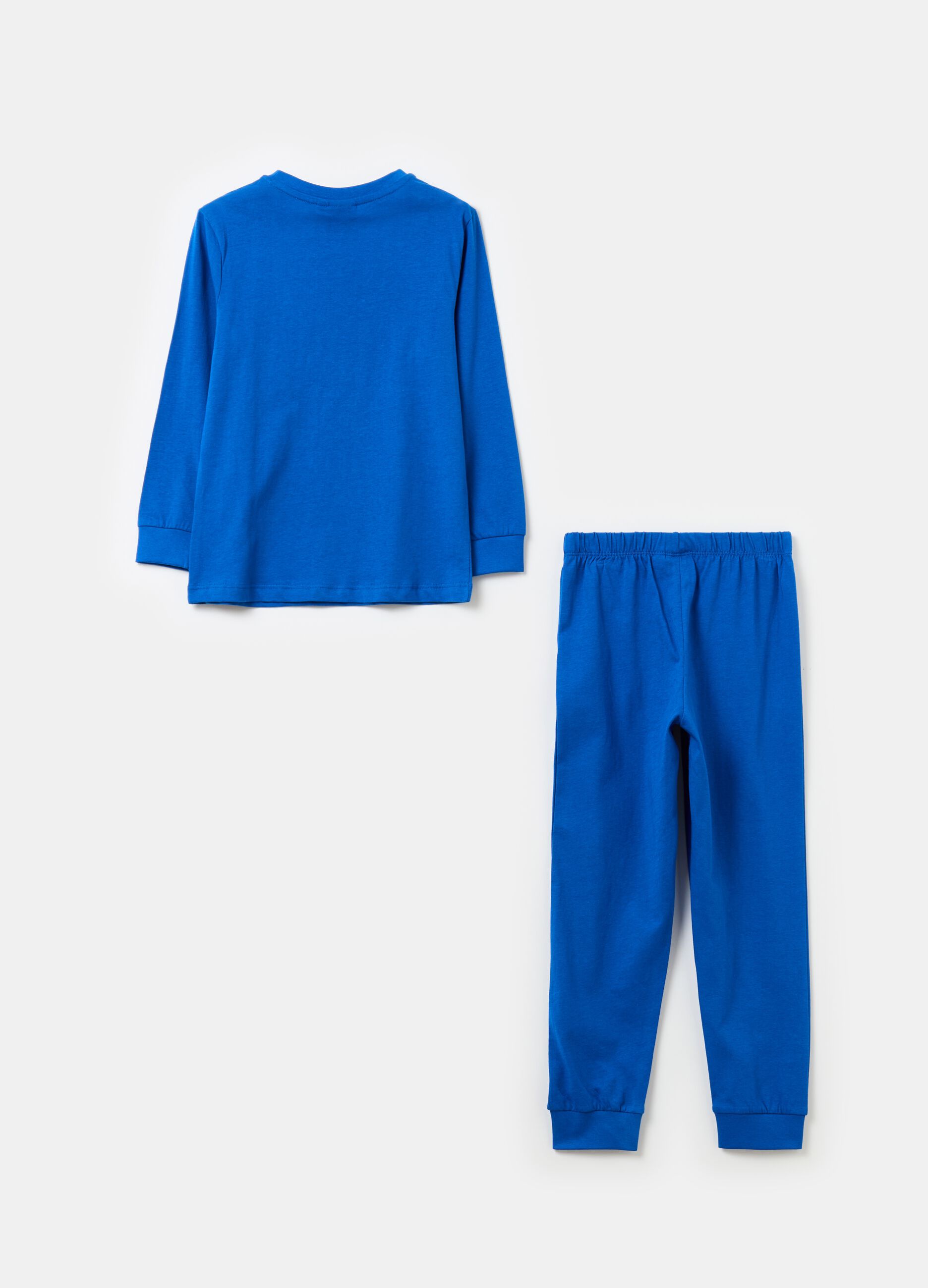 Organic cotton pyjamas with Sonic™ print