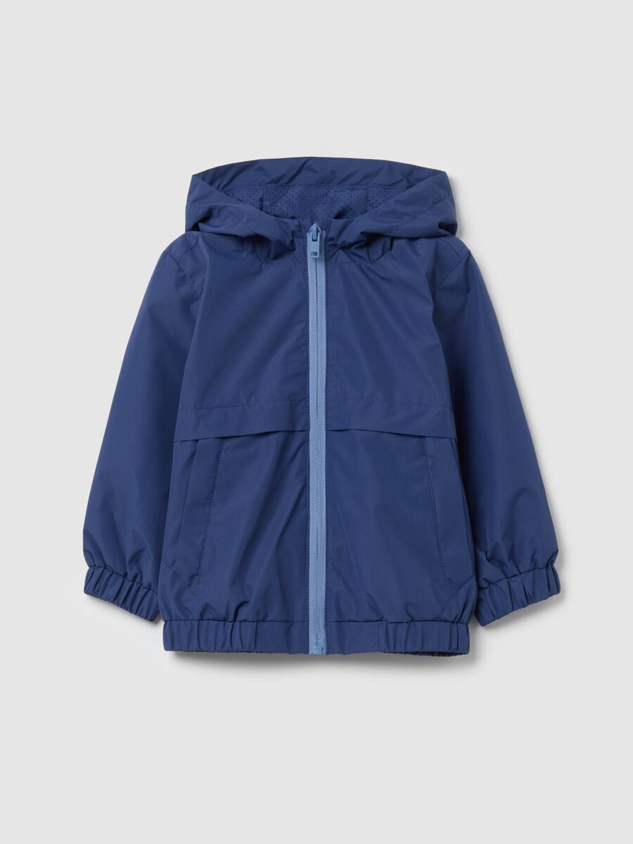 Waterproof jacket with hood_0