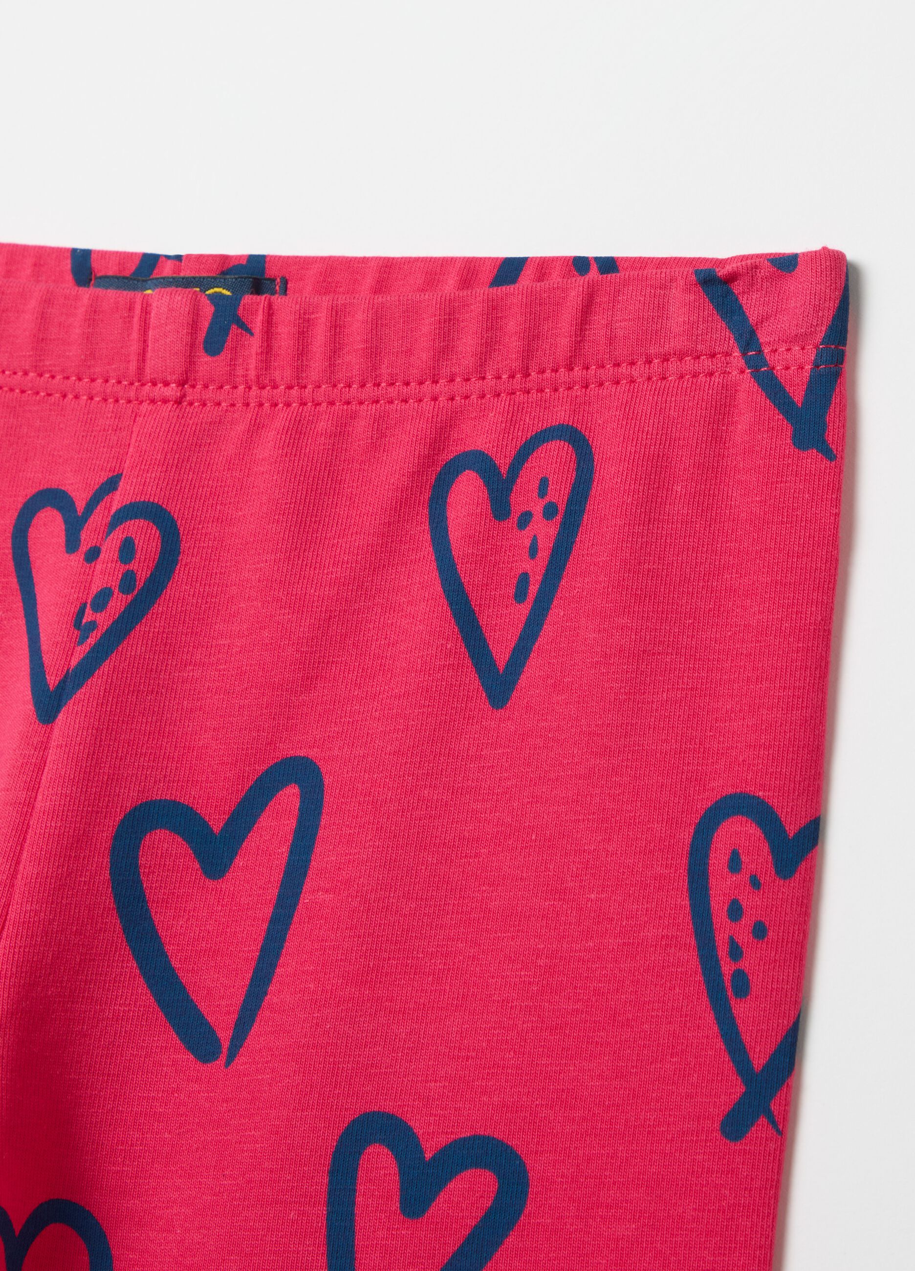 Two-pack leggings in stretch cotton
