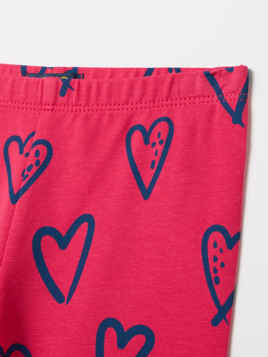Two-pack leggings in stretch cotton_3