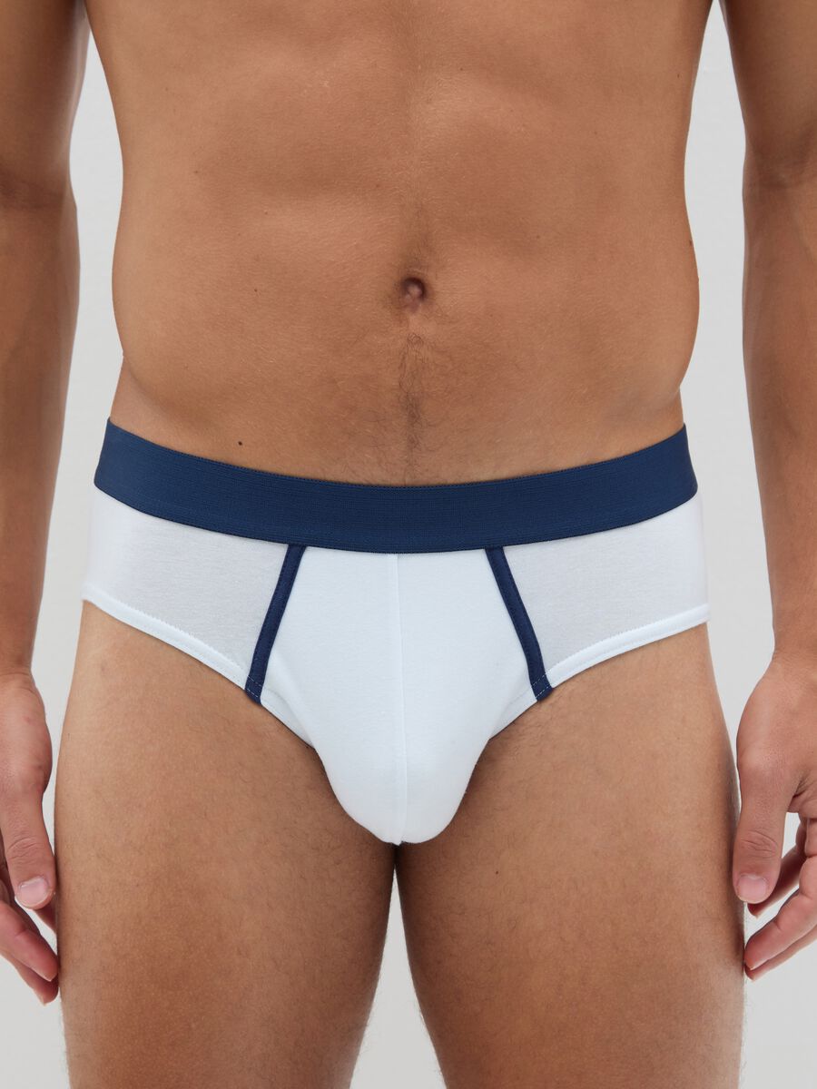 Tripack slip in cotone elasticizzato multicolor regular fit_1