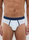 Tripack multicolour briefs in stretch cotton_1