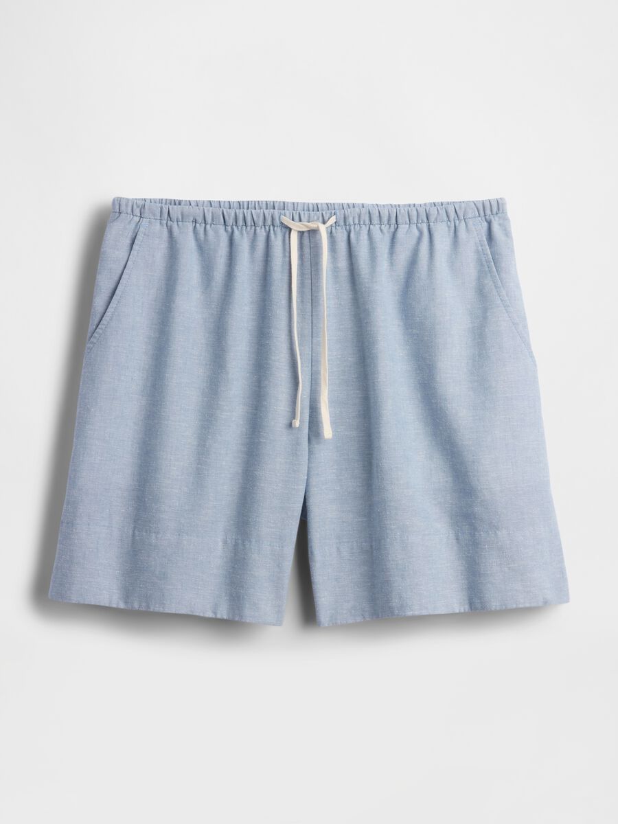 Linen-blend shorts_5