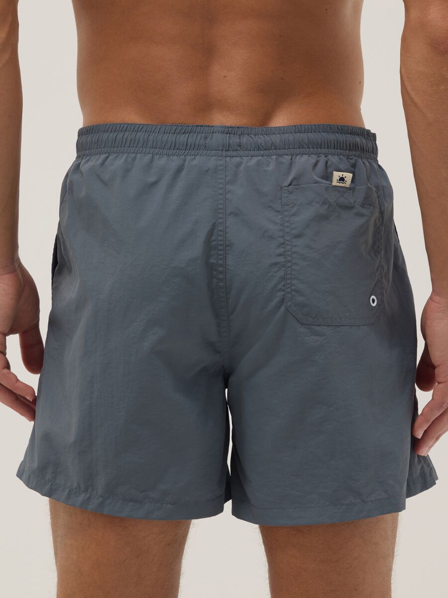 Boxer da mare grigi regular fit con coulisse_2