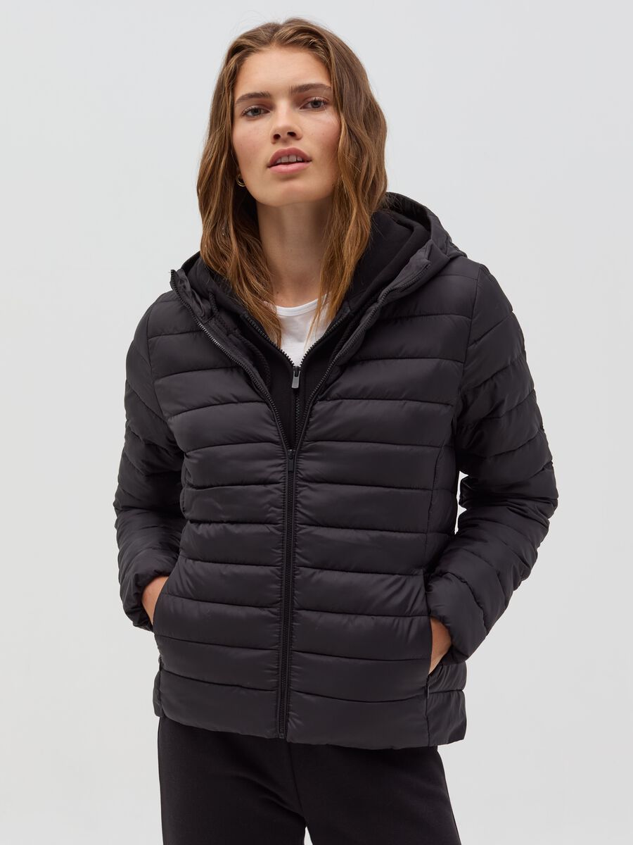 Essential short ultralight down jacket_0