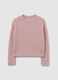 Pink Regular Fit Sweater_4