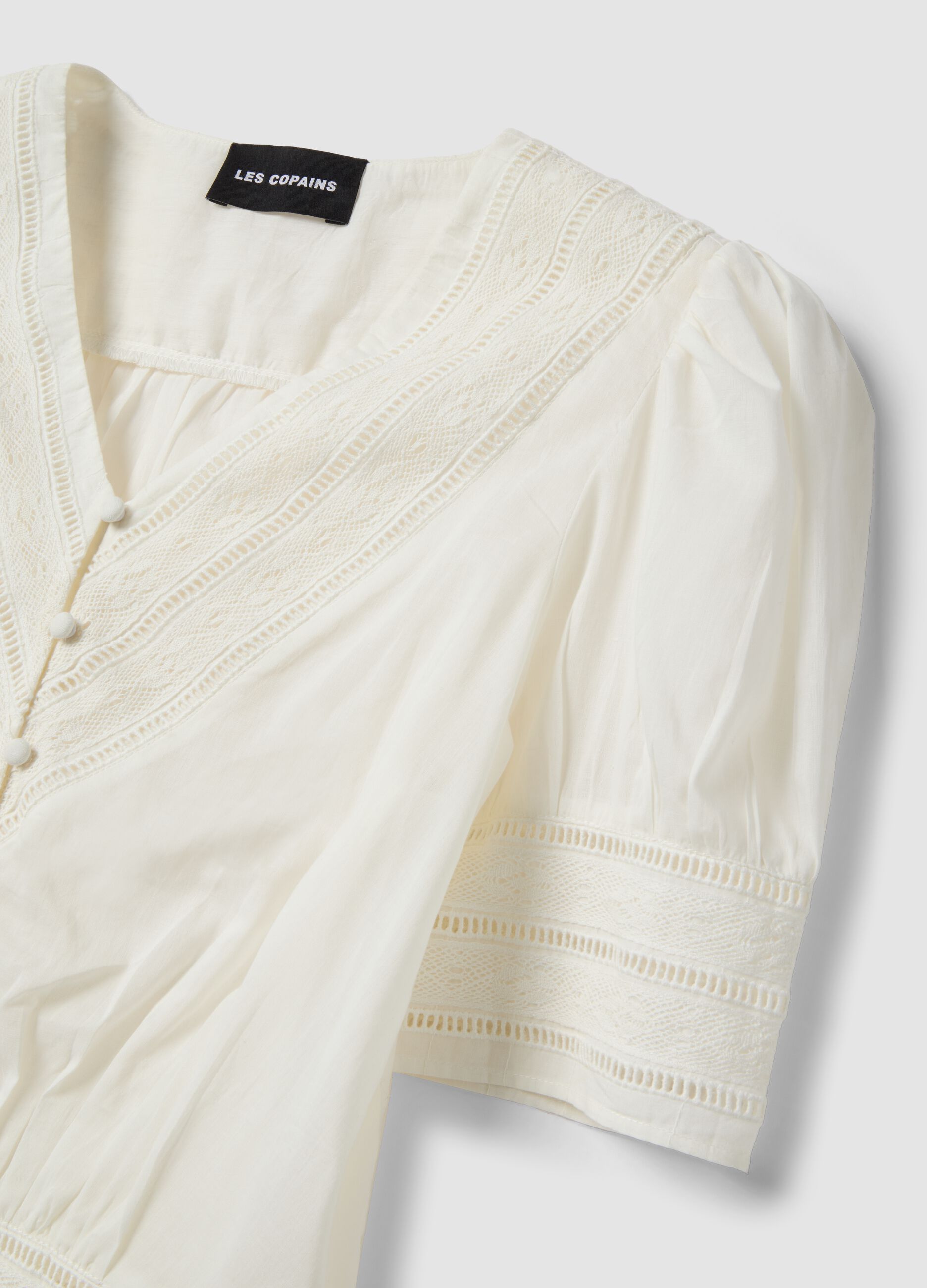Camicia bianca in puro cotone