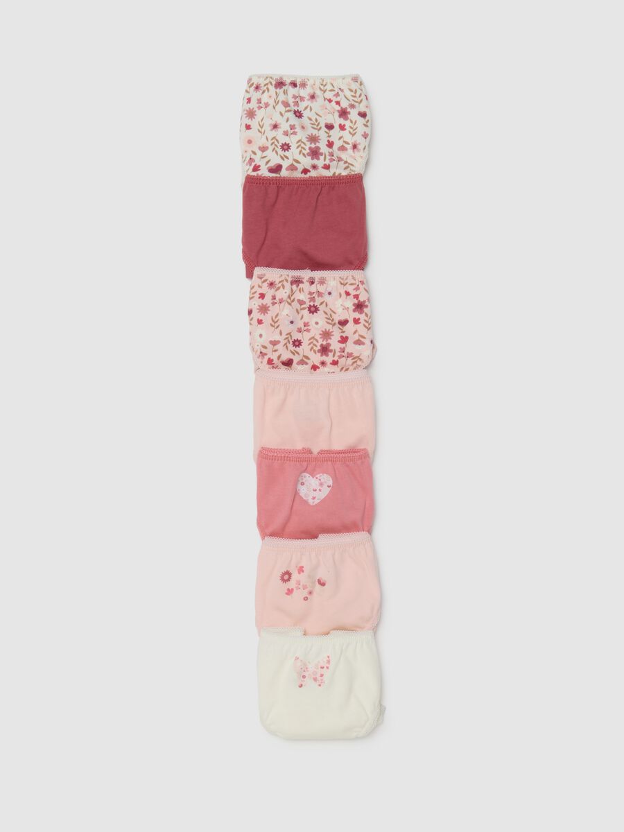 Multipack mutandine da neonata in puro cotone multicolor _3