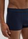 Set of regular fit pure cotton blue boxer tripack_2