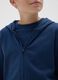 Boys' Blue Hoodie with Zip_2
