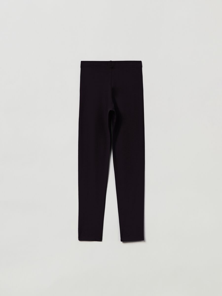 Leggings in cotone stretch_1