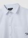 White striped pure cotton shirt in regular fit_5