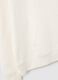 White regular fit cotton blend sweatshirt_5