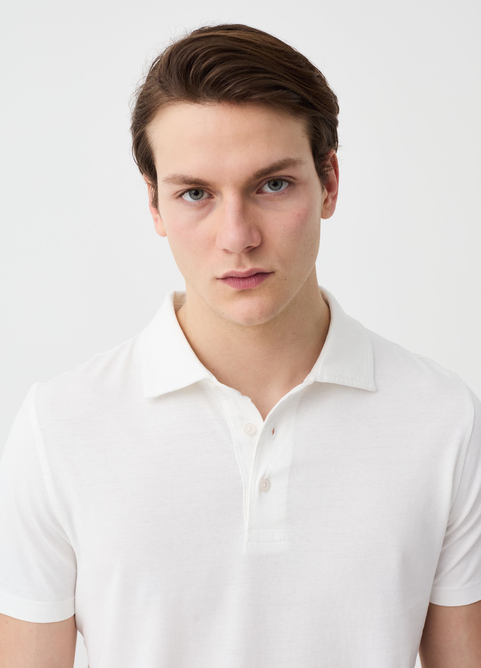 Ovs Polo in jersey di cotone