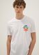 White Paul Frank print T-shirt in pure cotton, regular fit_2