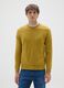 Yellow Regular Fit Sweater_1