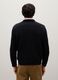 Black pure cotton sweater regular fit_3