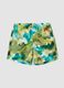 Multicolour boys&rsquo; swim shorts with watercolour-effect print_0