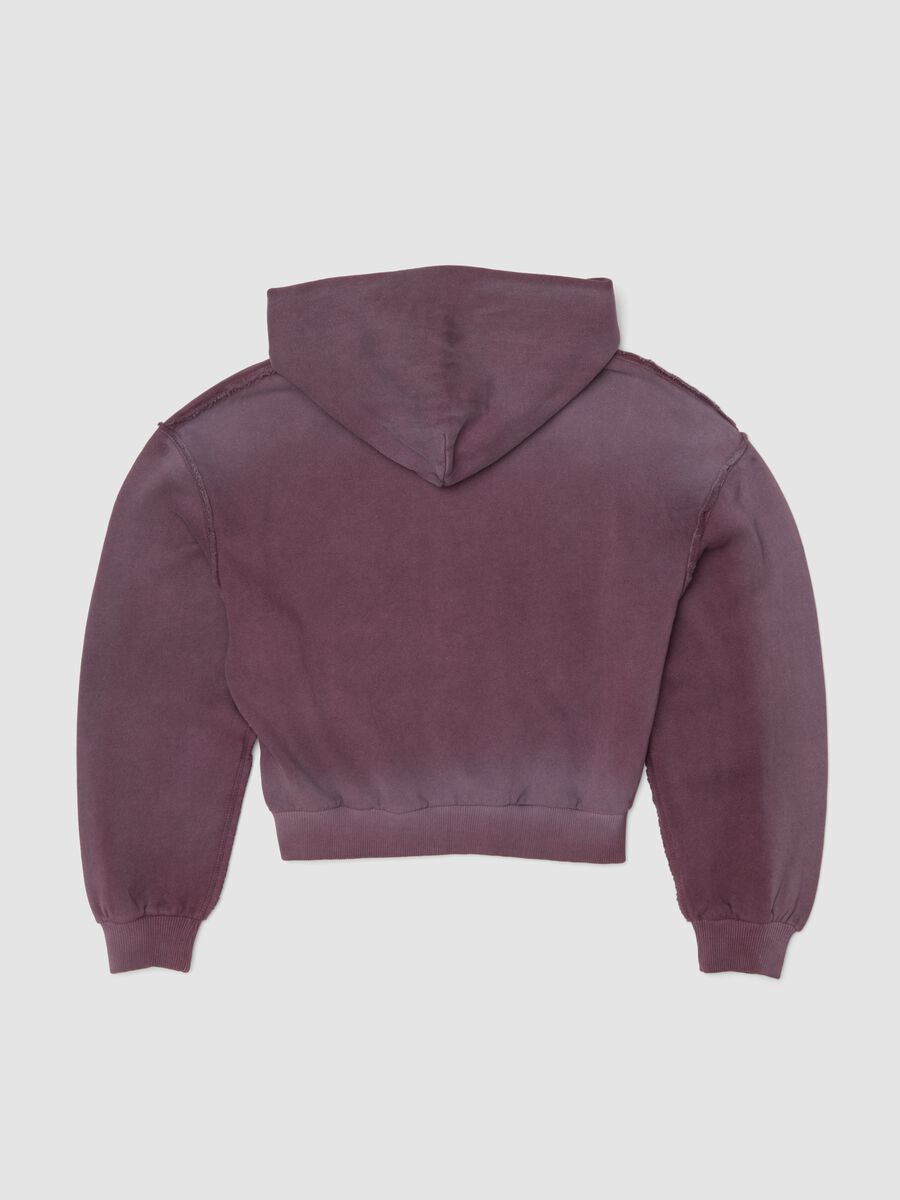 Sunfaded Full-Zip Hoodie Purple_1