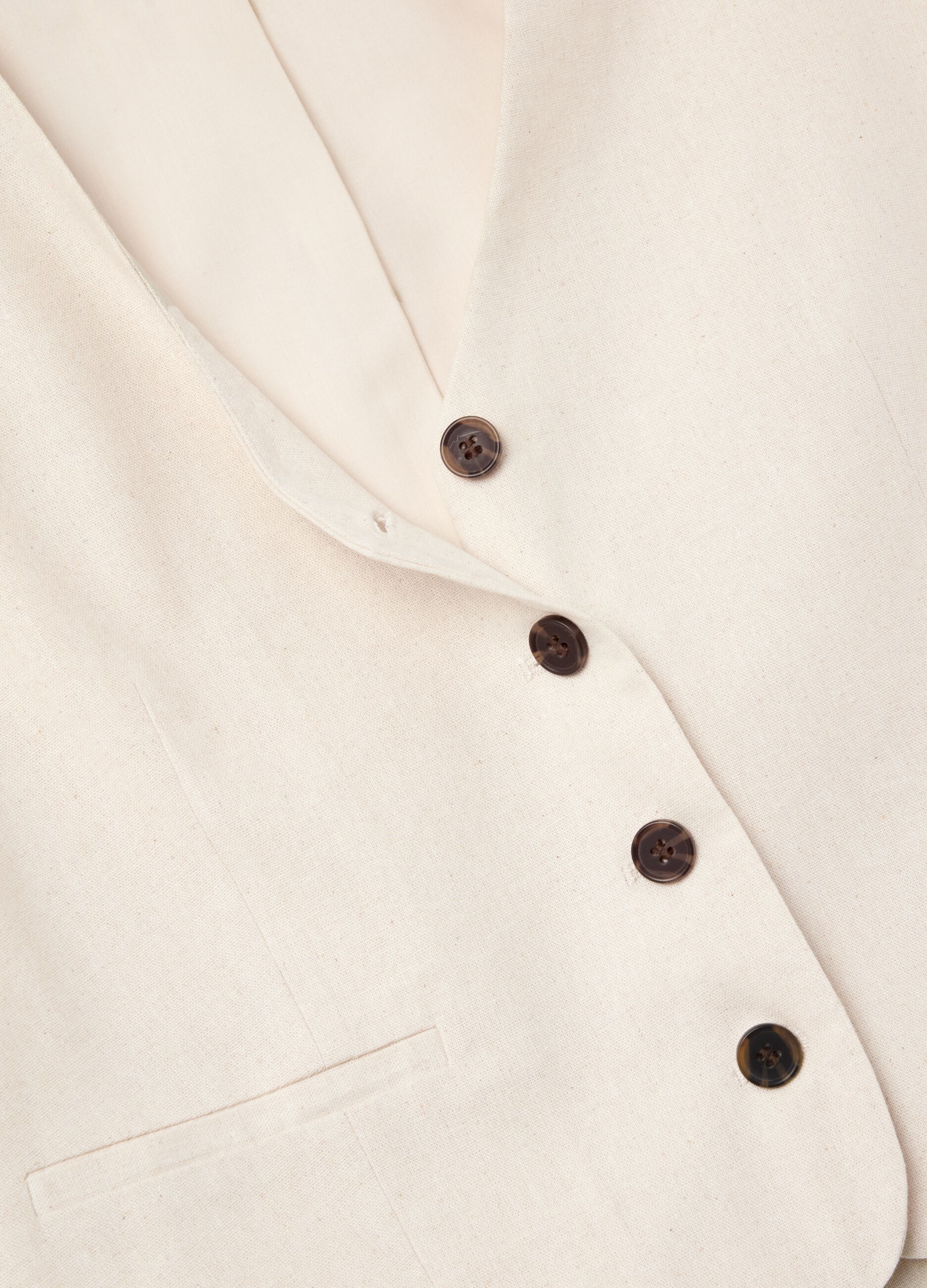 Gilet with V neck