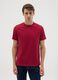 Men's red pure cotton t-shirt_1