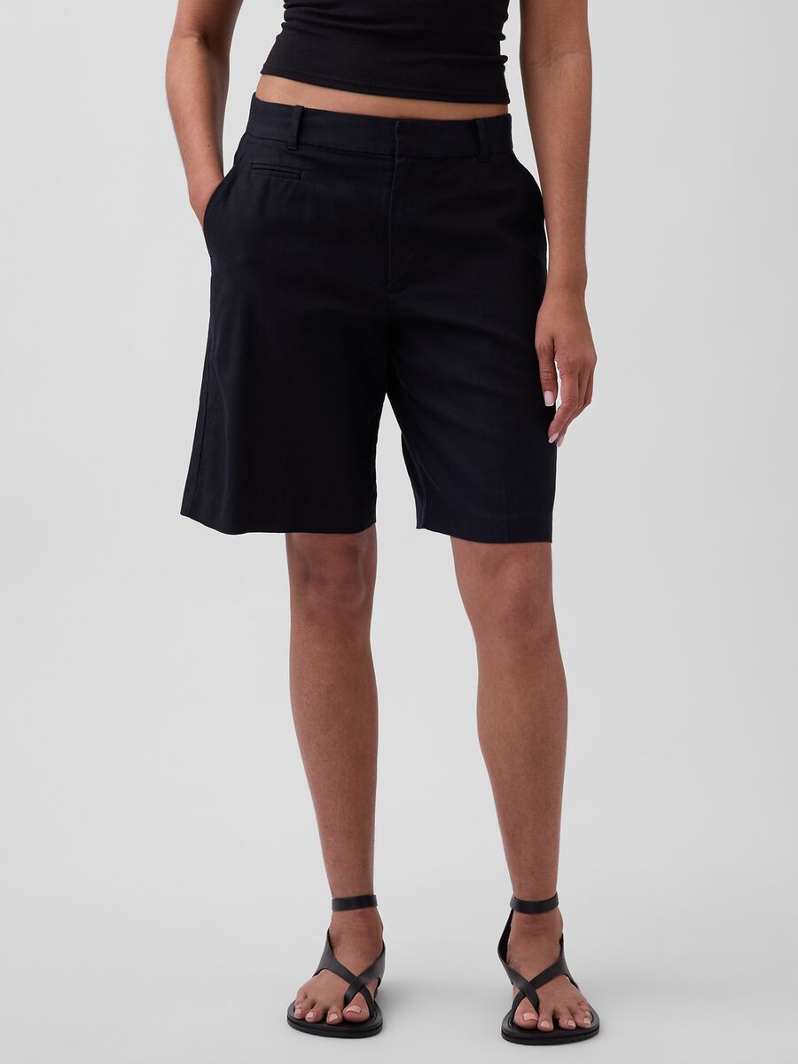 Stretch cotton-modal shorts_1