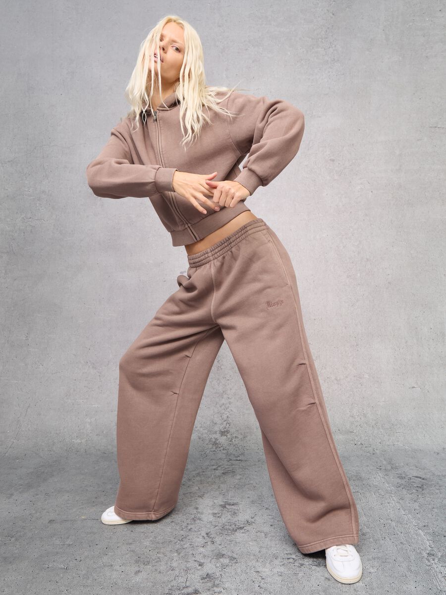 Mocha Flare Sweatpants_0