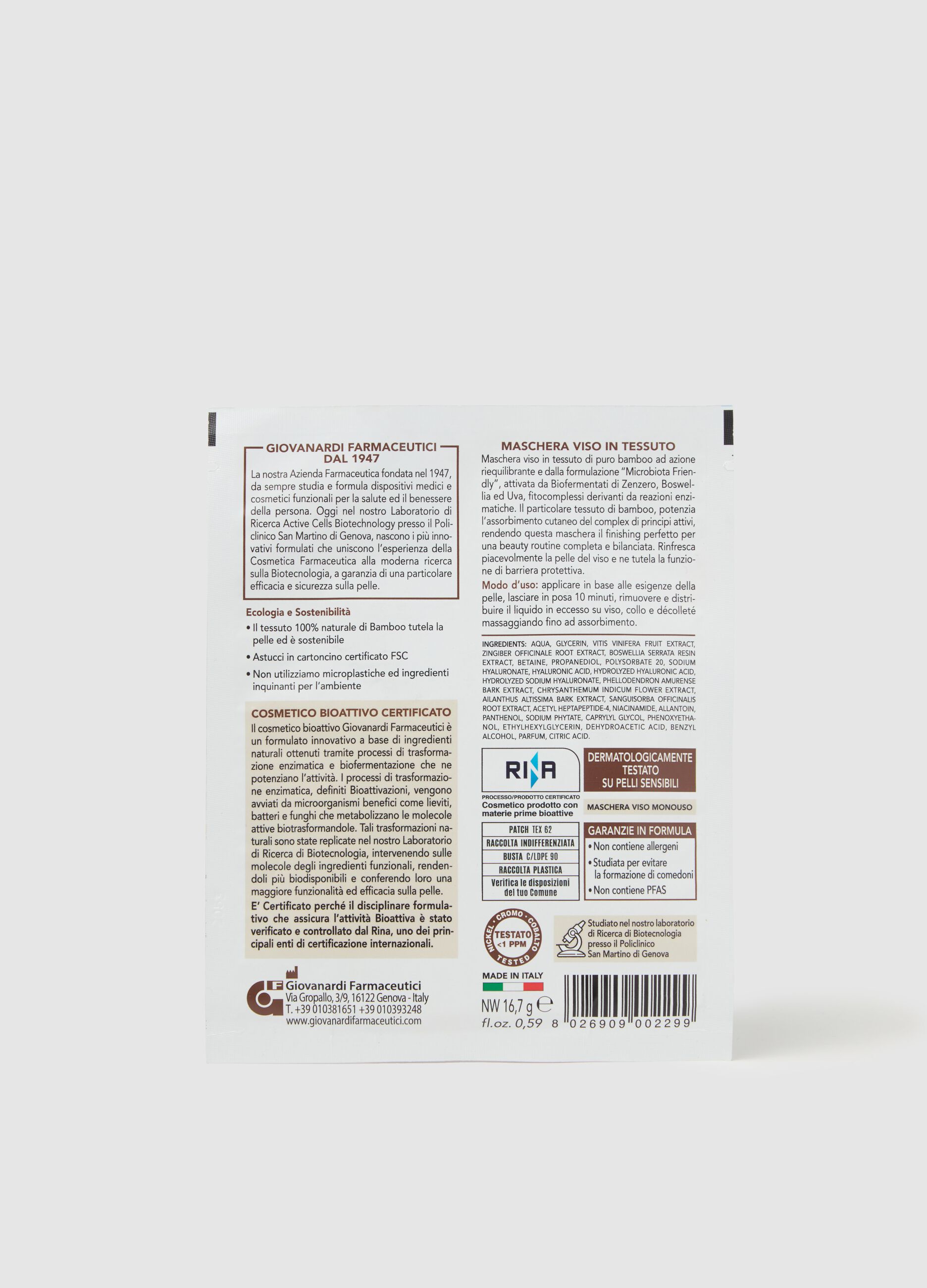 Rebalancing fabric face mask