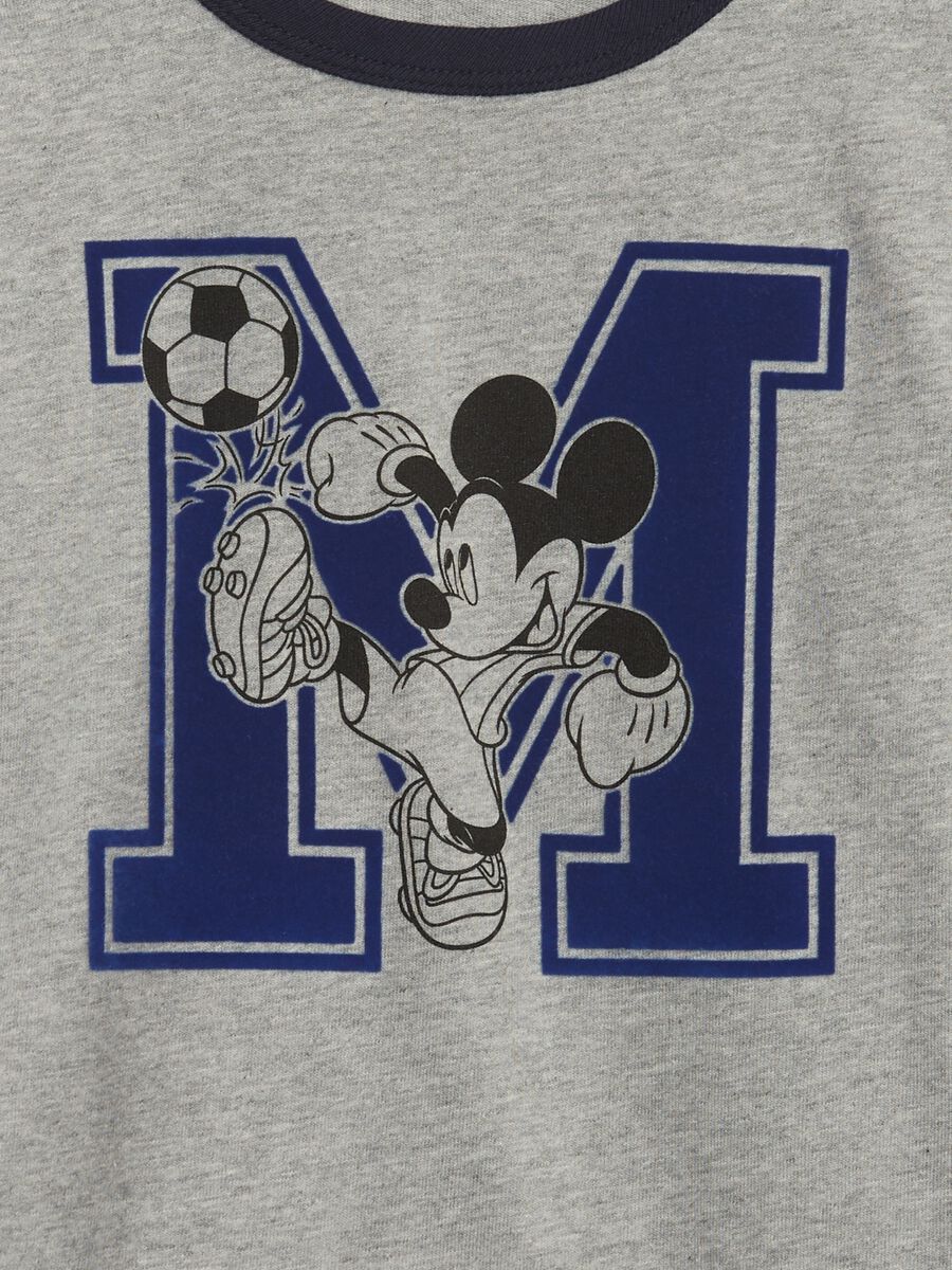 T-shirt a maniche lunghe stampa Disney Topolino_2