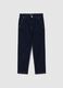 Boy's blue relax fit stretch denim jeans_0