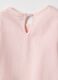 Girls' Pink Regular Fit Pure Cotton T-Shirt_3