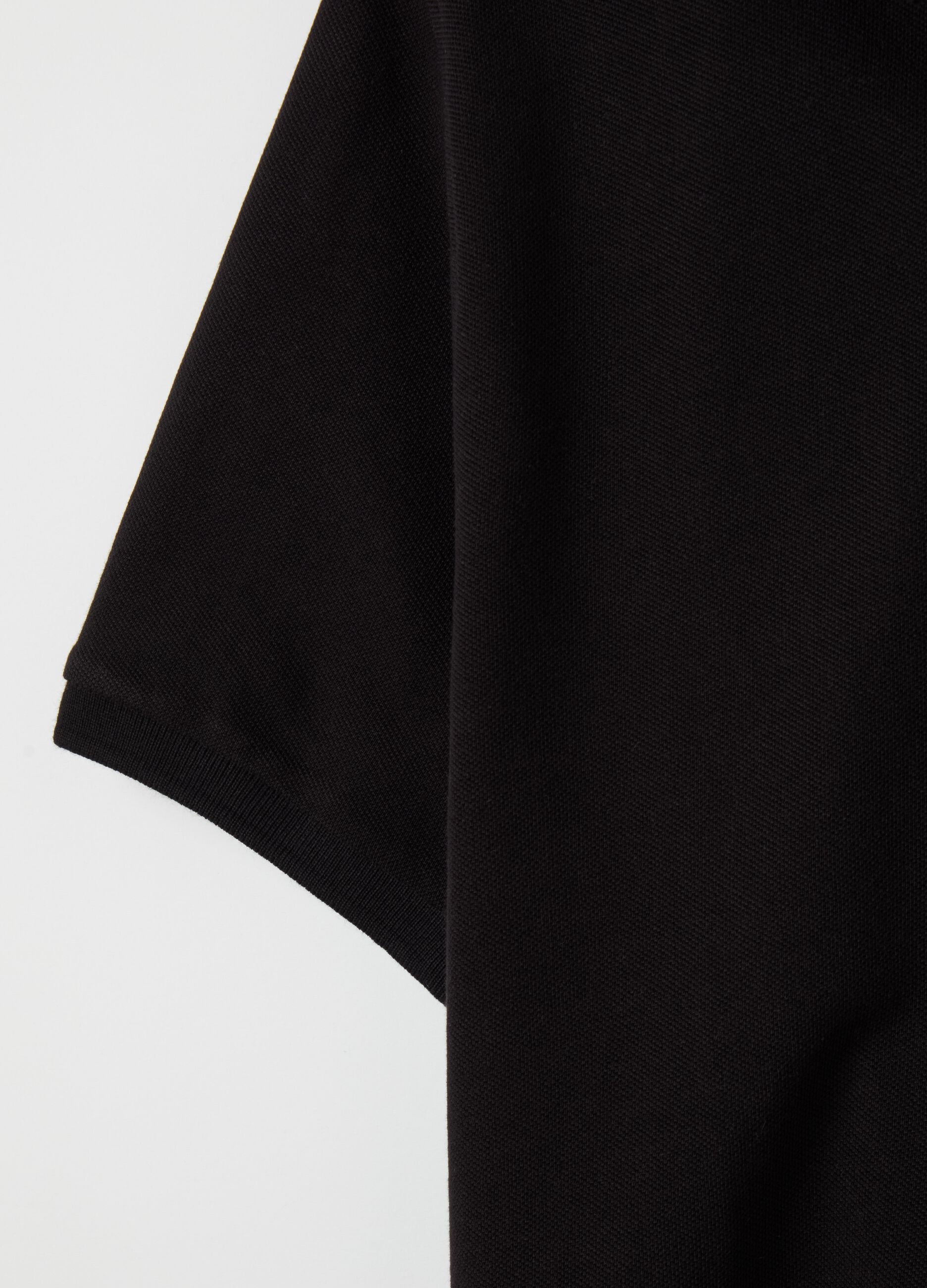 Polo shirt in organic cotton piquet