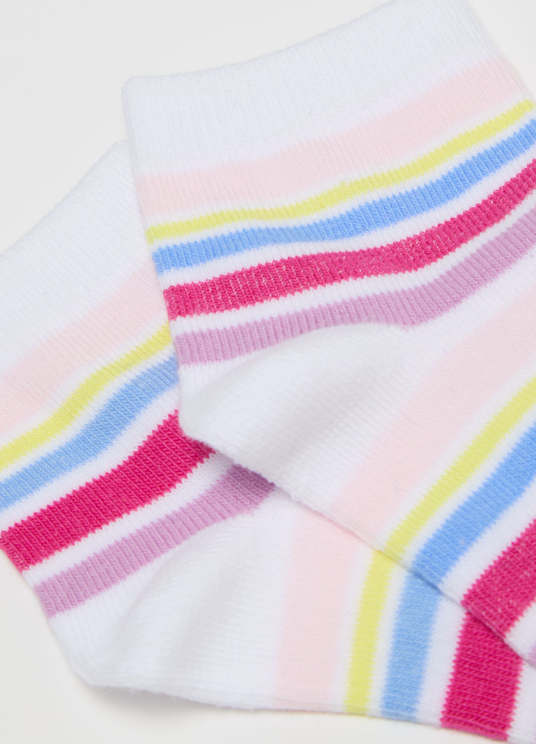 Set cinque calze stretch con disegno stelle 