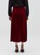 Full midi skirt in velvet_2